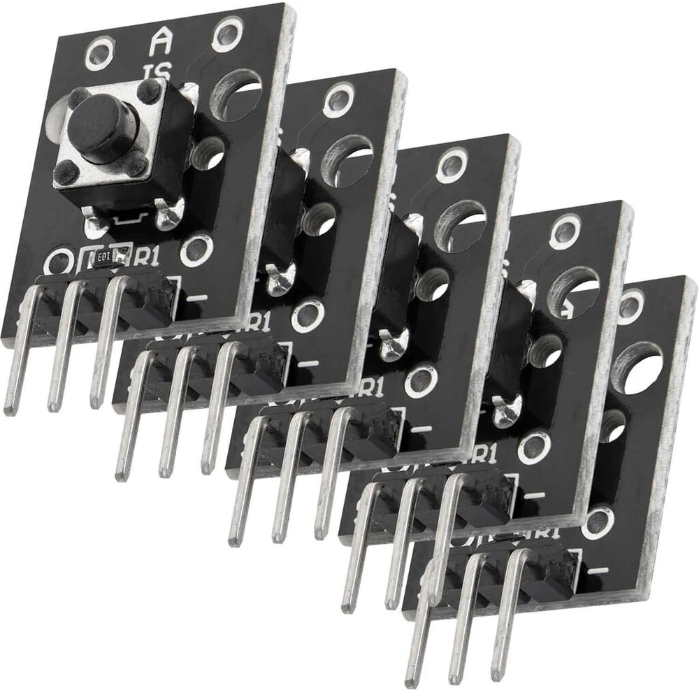 Azdelivery 5 x Ky-004 Mygtuko Modulis Arduino/raspberry Pi