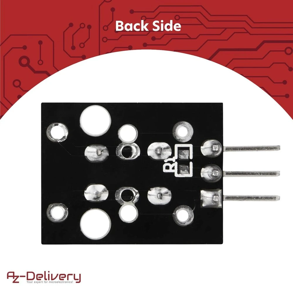 Azdelivery 5 x Ky-004 Mygtuko Modulis Arduino/raspberry Pi