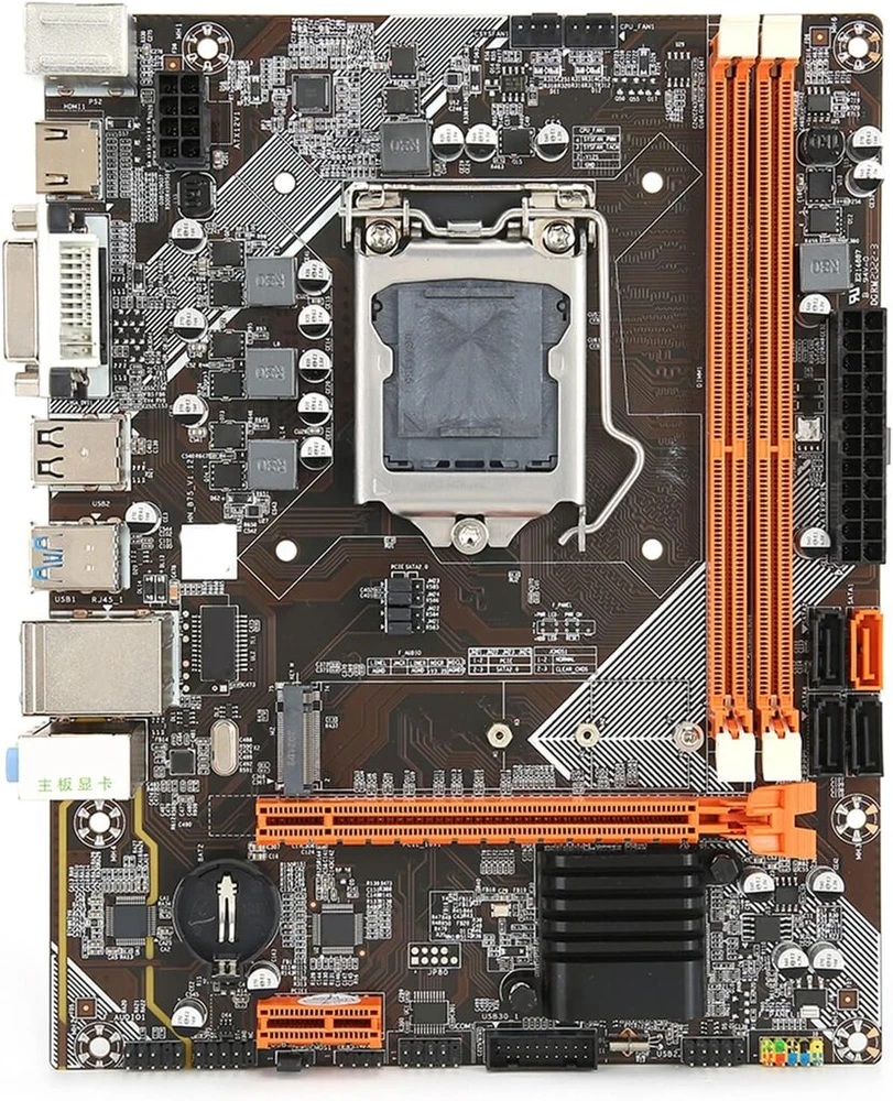 Vaizdo plokštė B75 M.2 pagrindinė plokštė Lga 1155 Ddr3 M-atx su Usb 3.0, Sata3
