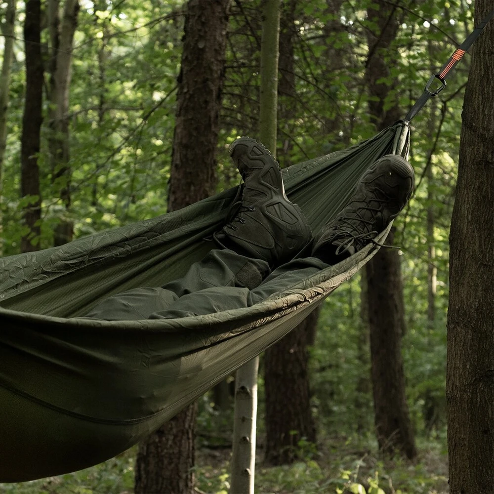 Badger Outdoor Forest Military turistinis hamakas - alyvuogių