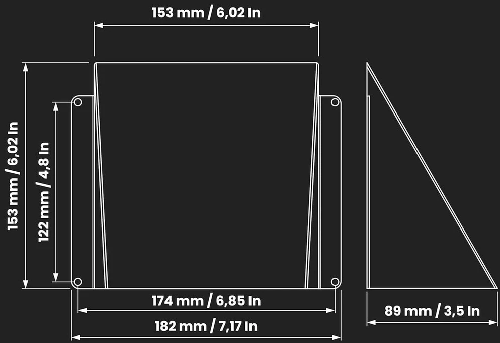 Baltas cinkuoto plieno ventiliacijos dangtelis 150x150mm su apsauga nuo lietaus