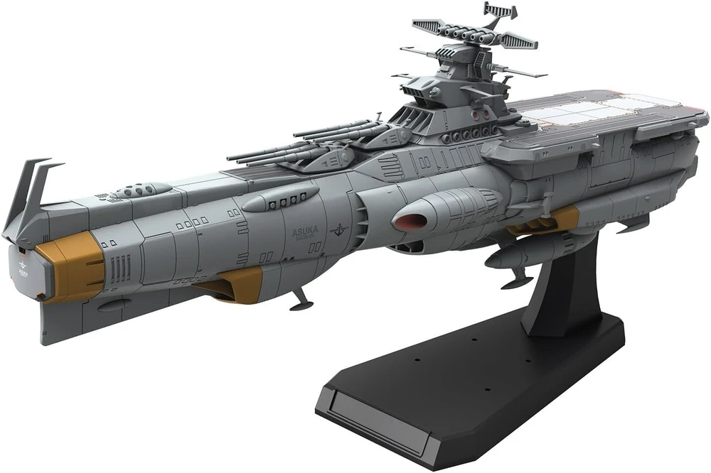 Bandai Hobby Space Battleship Yamato - 1/1000 Efcf Asuka klasės greitojo kovinio palaikymo laivas/amfibinis desanto laivas Dx, pilkas