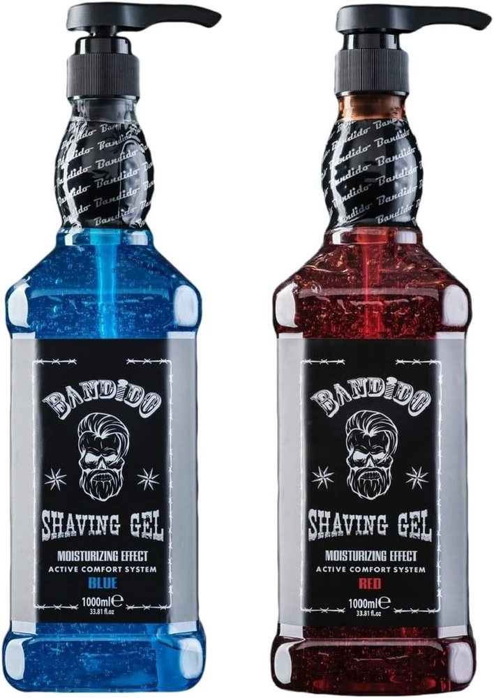 Bandido skutimosi gelis vyrams, 1000 ml, skaidrus