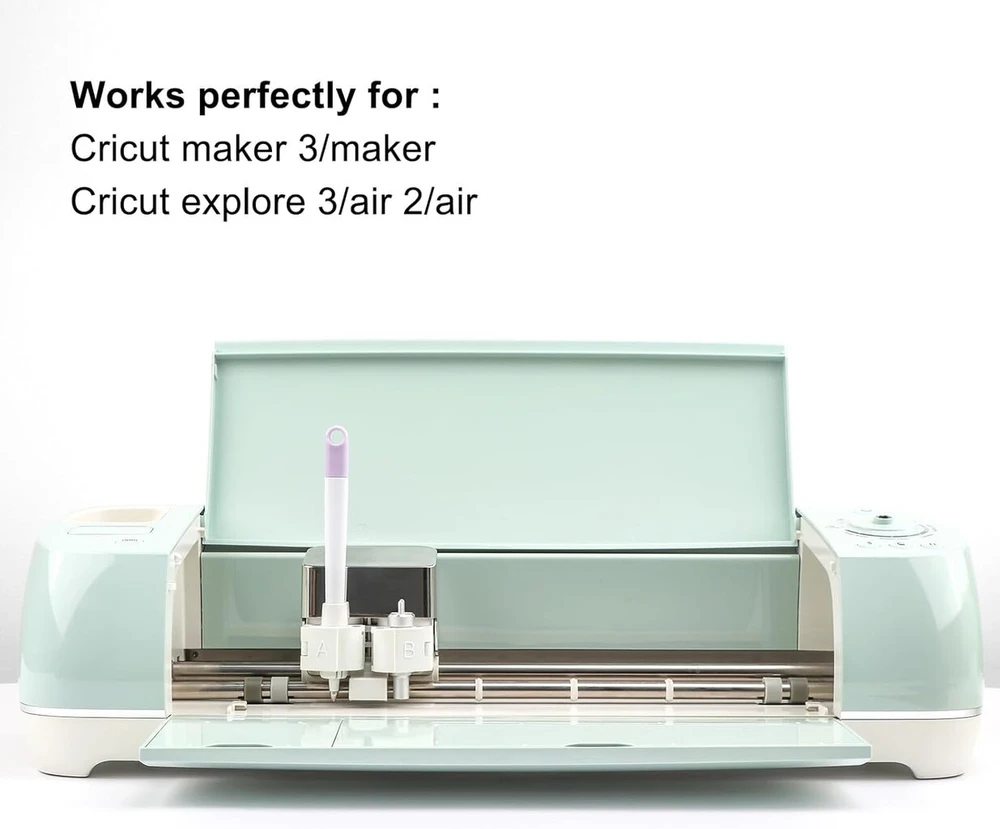 Baofali įrankis bigiavimui, skirtas cricut maker 3/maker/explore 3/air 2/air, įrankis bigiavimui lankstomiems atvirukams, vokams, dėžutėms, 3d projektams, 16 x 1,3 cm, 2 vnt.