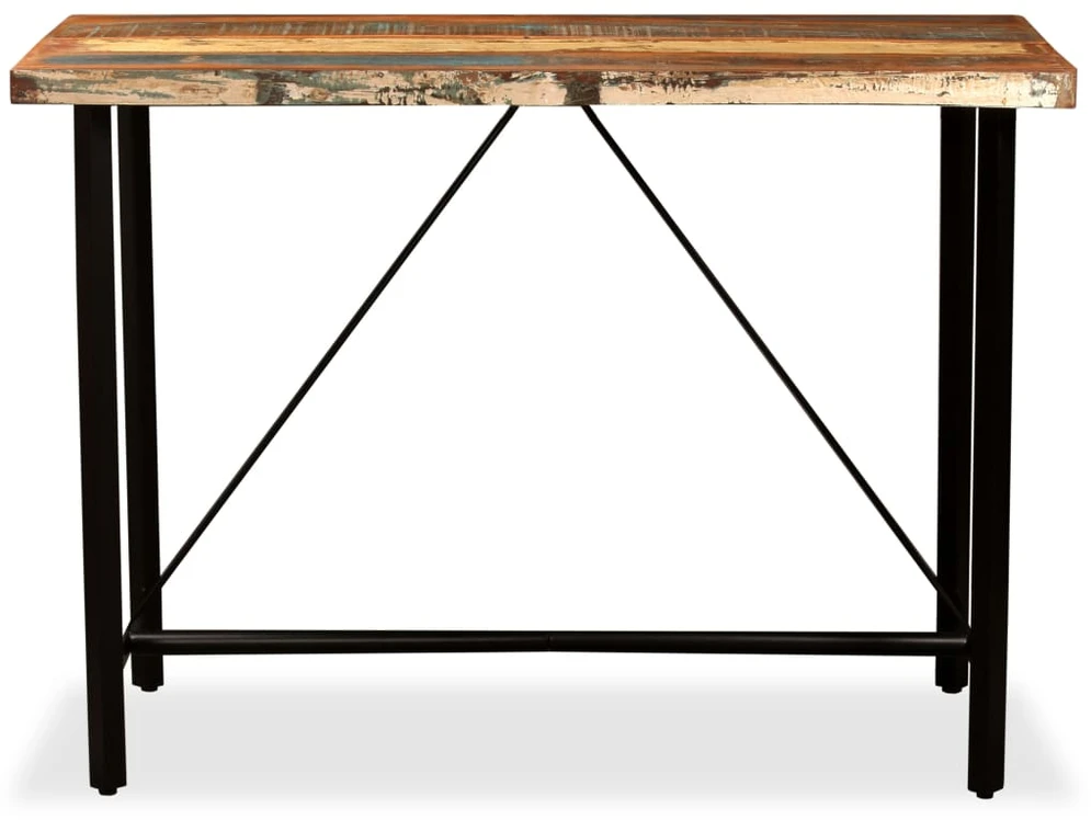 Baro stalas, perdirbta mediena, 120x60x107cm