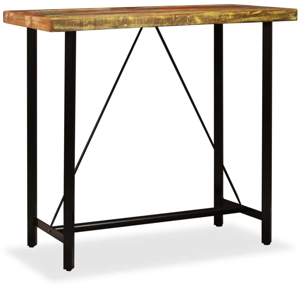 Baro stalas, perdirbta mediena, 120x60x107cm