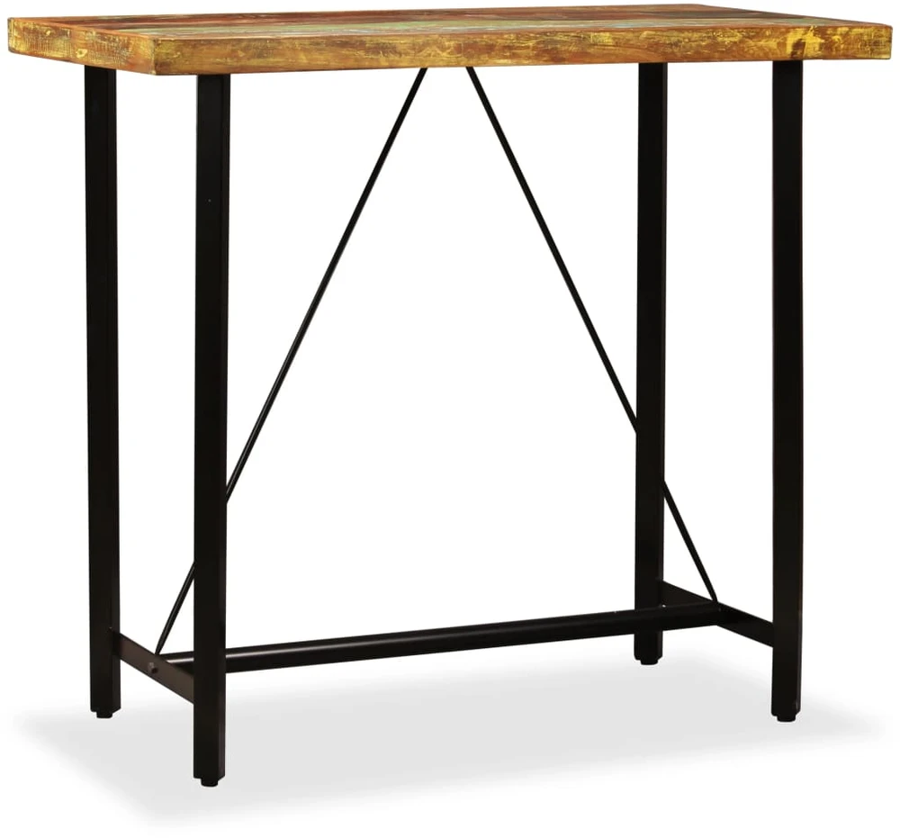Baro stalas, perdirbta mediena, 120x60x107cm