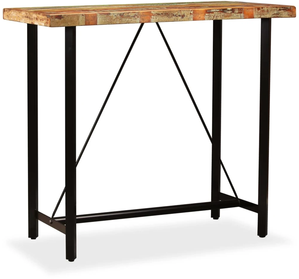 Baro stalas, perdirbta mediena, 120x60x107cm