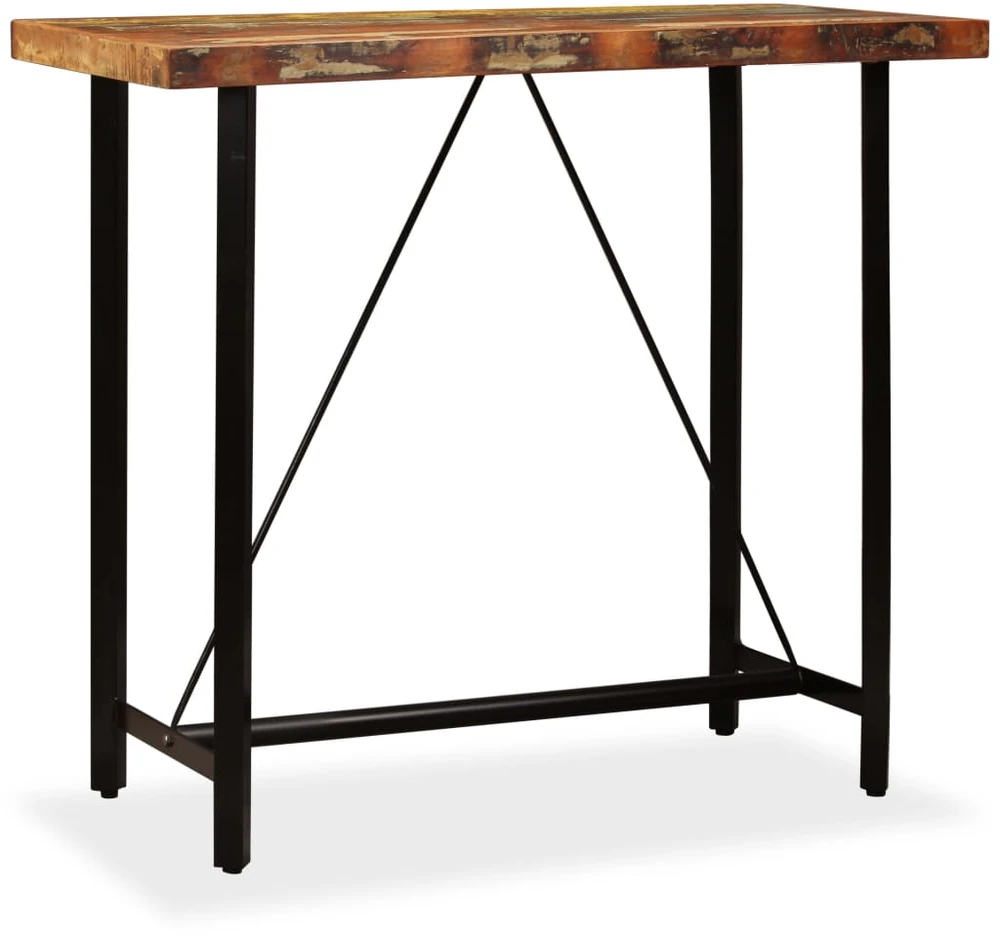 Baro stalas, perdirbta mediena, 120x60x107cm