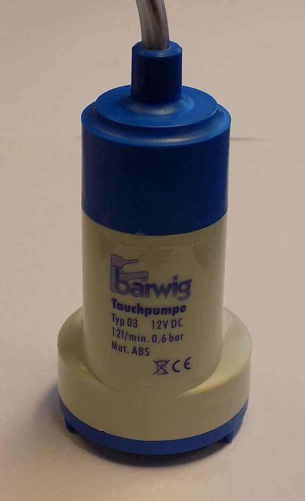 Barwig 12 voltų panardinamas siurblys type 3 / kempingas karavanas valtis kemperis