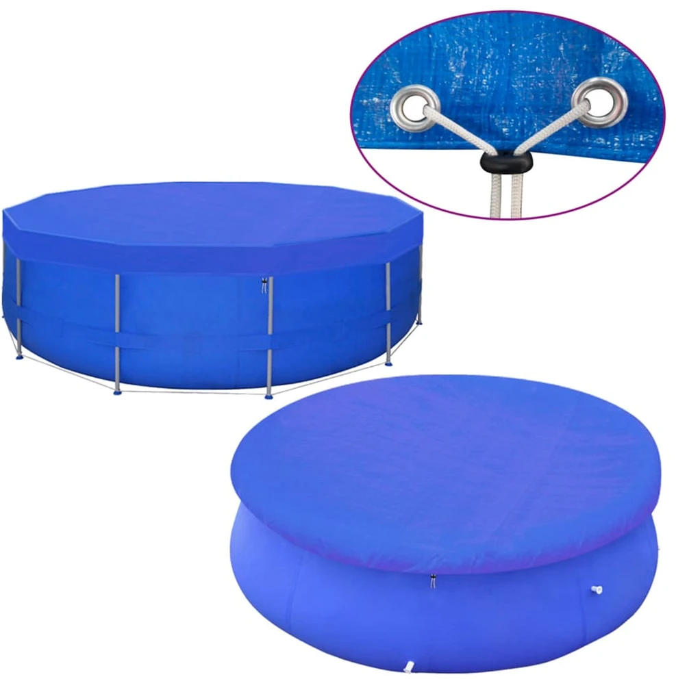 Baseino uždangalai, 2vnt., 540cm, PE, 90g/m², apskriti
