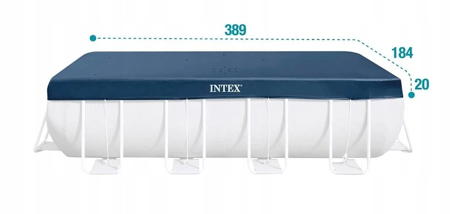 BASEINO UŽDANGALAS 400x200 FOLIJOS INTEX BASEINO TENTAS