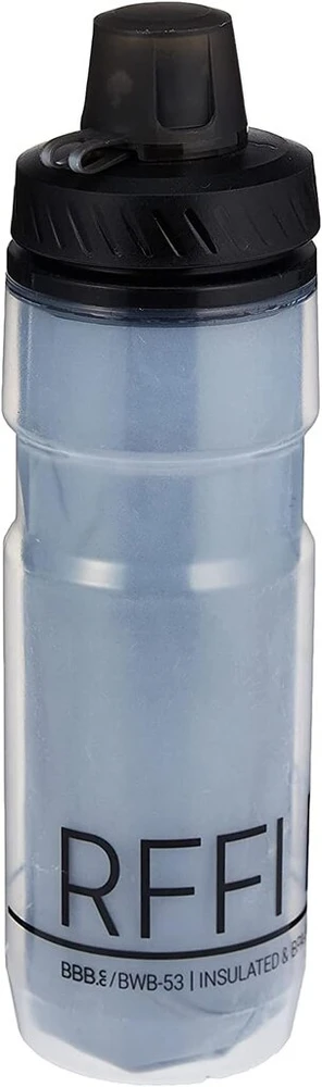 Bbk cycling thermotank reflective vandens buteliukas, 500 ml talpa, sidabrinis