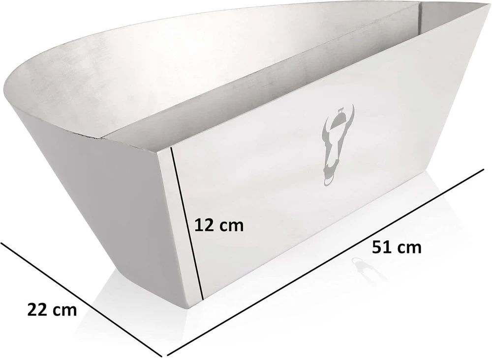 Bbq-toro, Amarillo, rūkykla, V2a nerūdijantis plienas, ketaus Bbq 57 cm skersmens