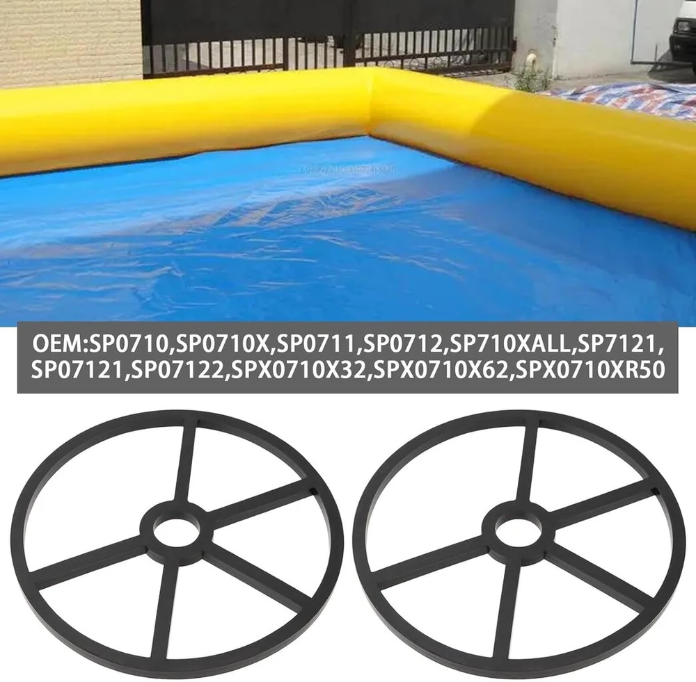 Be In Your Mind 2 smėlio filtro žvaigždės formos guminių tarpiklių keitimo dalių rinkinys Sp0710, suderinamas su Hayward S200 serijos Pro Series šoninio montavimo smėlio filtro ventiliais