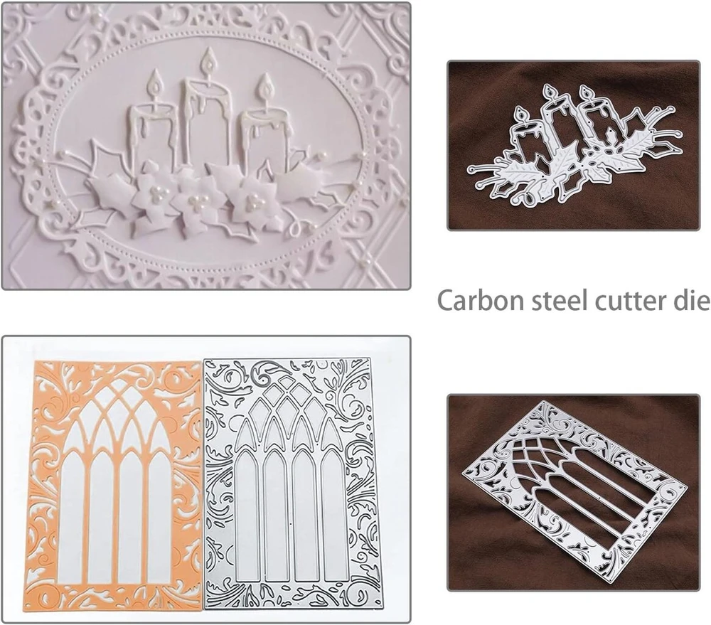 Be In Your Mind 2 vnt. pjovimo štampai žvakių forma metalo pjovimo štampai ir durų lango rėmo nėrinių įspaudimo įrankis "pasidaryk pats" albumo trafaretas, skirtas scrapbooking kortelių gamybai