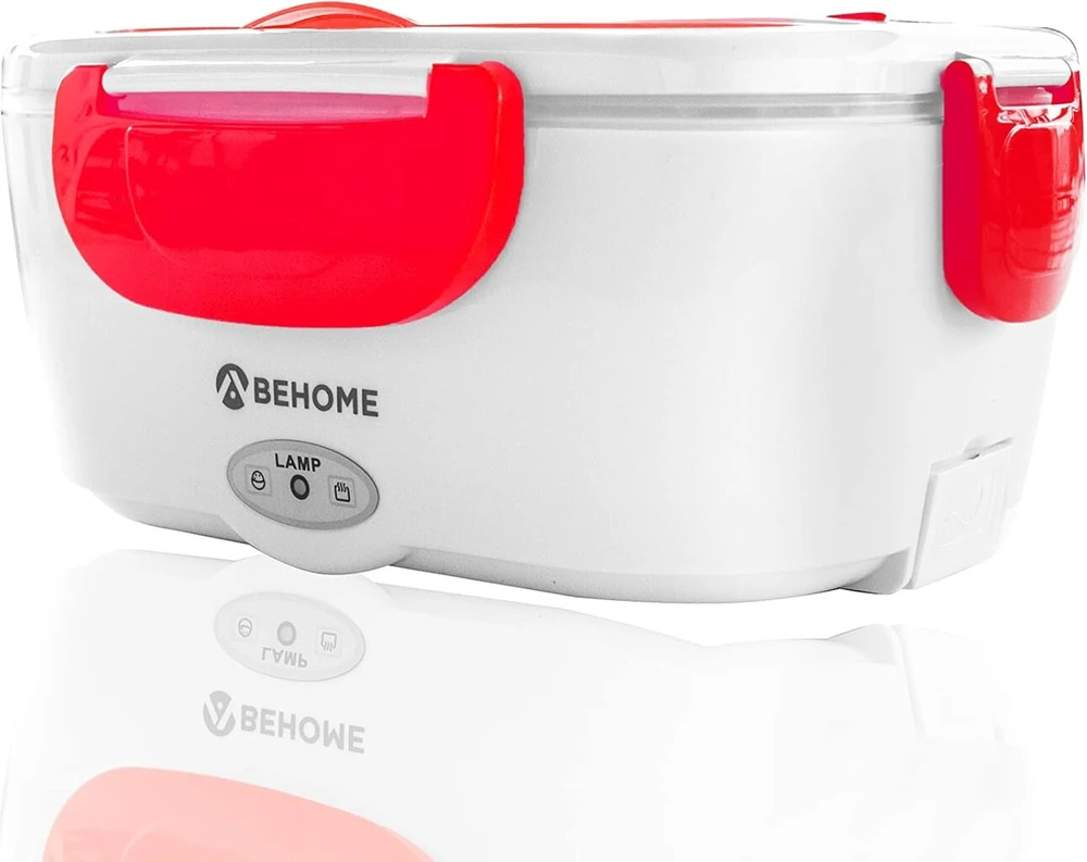 Behome Elektrinis maisto dėžutė, plastikas, raudona, 1.5 L
