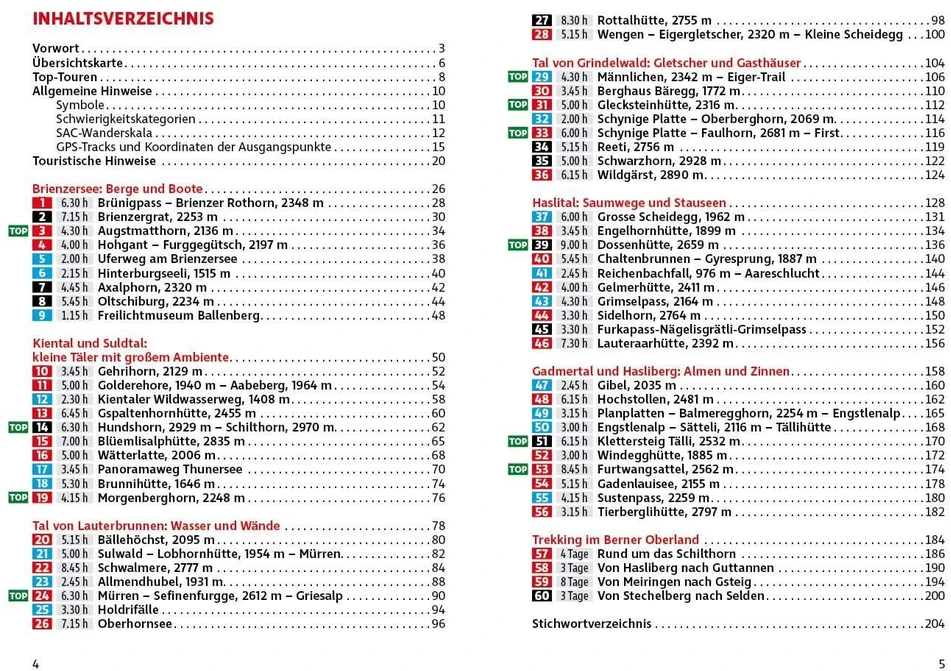 Vinilinė plokštelė Berner Oberland Ost: Interlaken - Grindelwald - Meiringen. 56 maršrutai su Gps sekimo duomenimis (rother žygio vadovas)