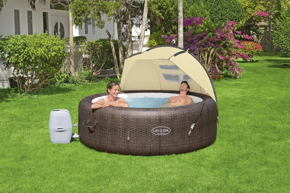 Bestway Lay-su-spa stogelis nuo saulės, 183 x 94 x 109 cm