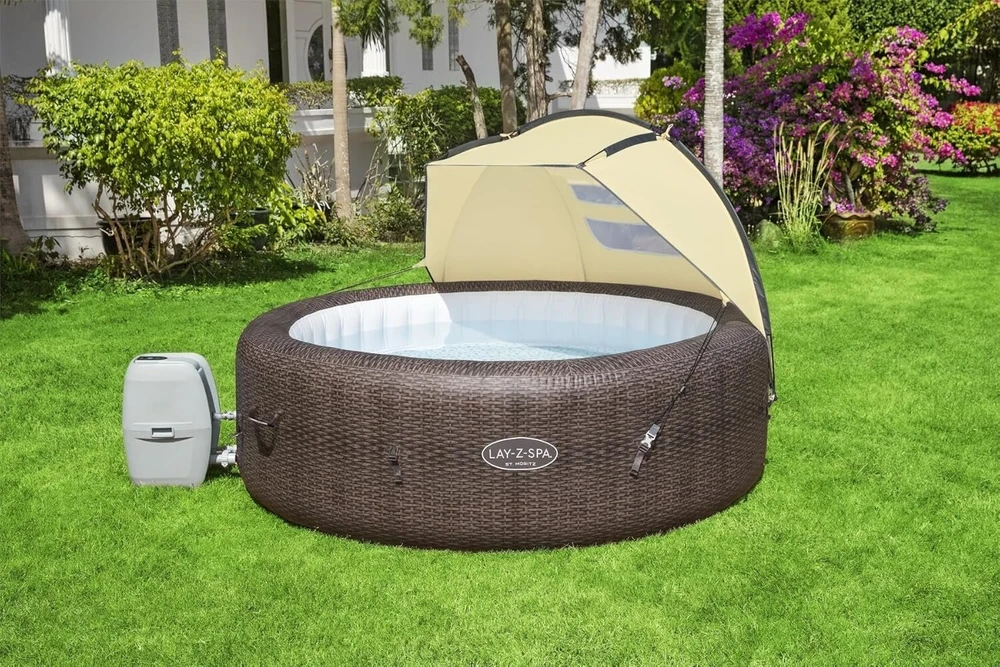 Bestway Lay-su-spa stogelis nuo saulės, 183 x 94 x 109 cm