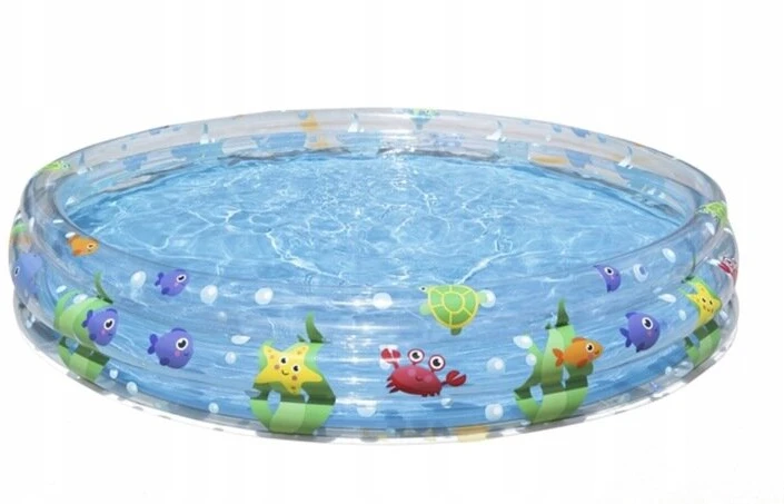 Bestway PRIPUČIAMAS BASEINAS VAIKAMS, BASEINĖLIS 183x33 APVALUS