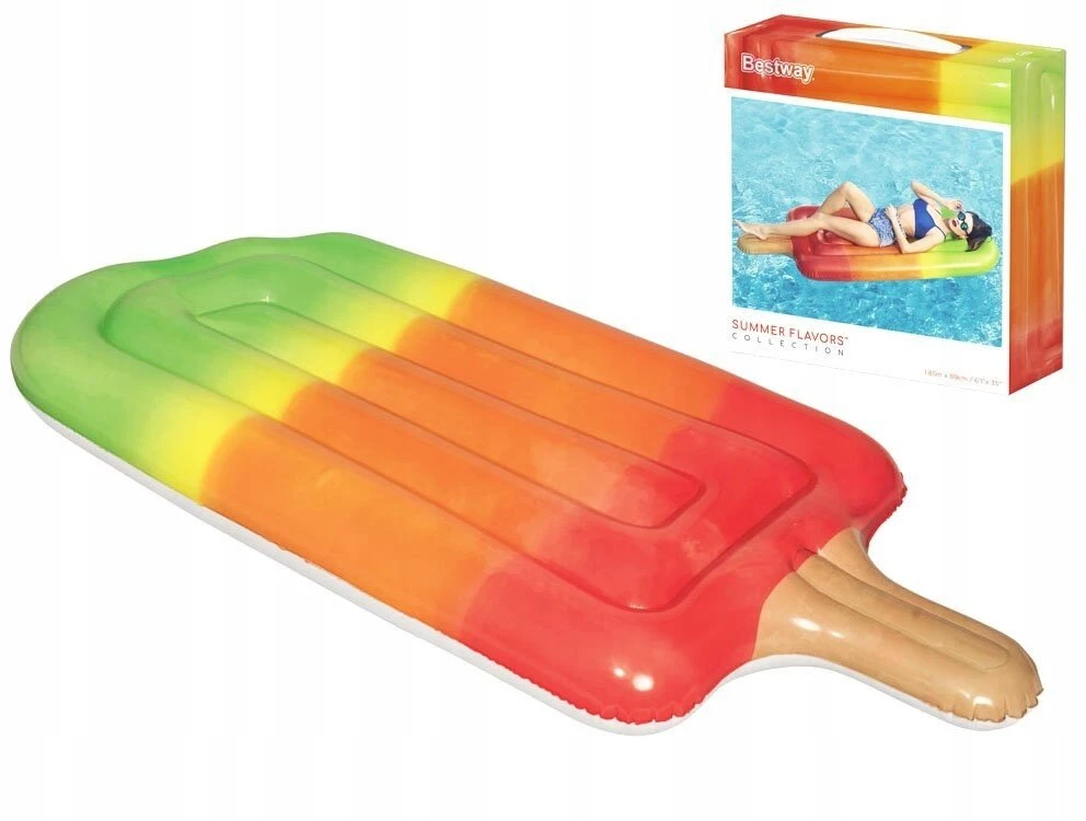 Bestway spalvingas pripučiamas čiužinys Ice 185cm 43161