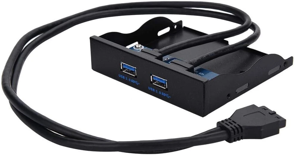 Bewinner usb 3.0 diskelių skaitytuvo priekinis skydelis, 2 x usb3.0, plug and play, nereikia maitinimo, daugiafunkcinis staliniams ir nešiojamiesiems kompiuteriams