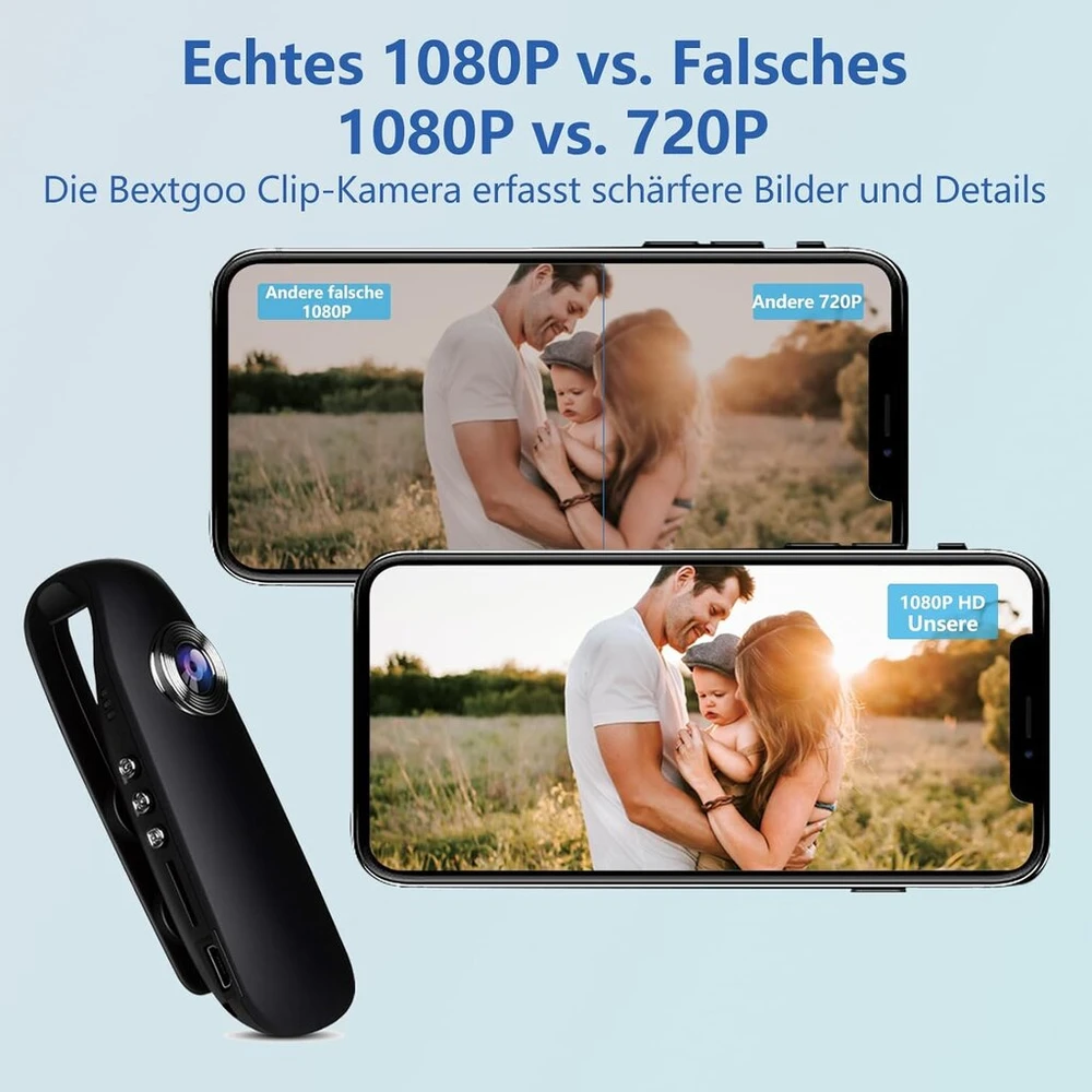 Bextgoo mini kamera be „wifi“, kūno kamera su 32 gb tf kortele, 1080p mini kamera su judesio aptikimu, nuotraukų darymas, iki 7 valandų, kūno kamera skirta važinėjimui dviračiu, kelionėms, vidaus ir lauko apsaugai