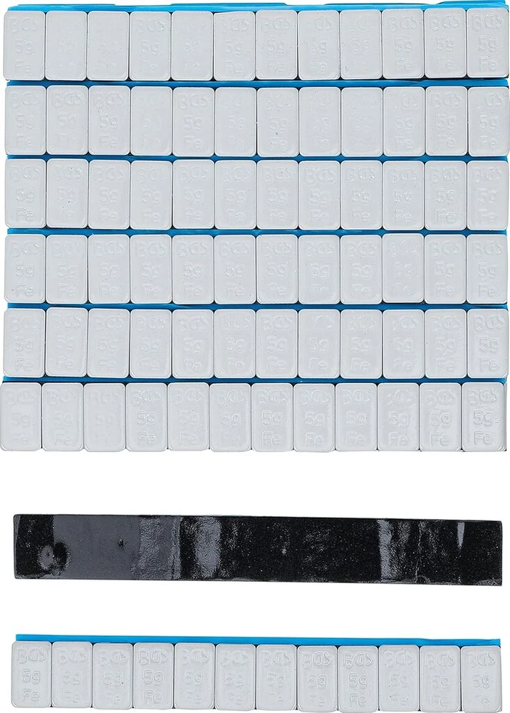 Bgs balansavimo svareliai, 12 x 5g pakuotė 50 – 8426