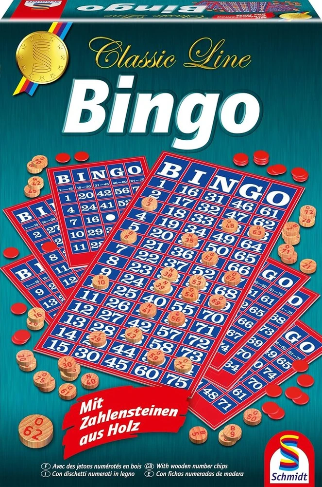 Bingo Classic Line su mediniais skaičiais