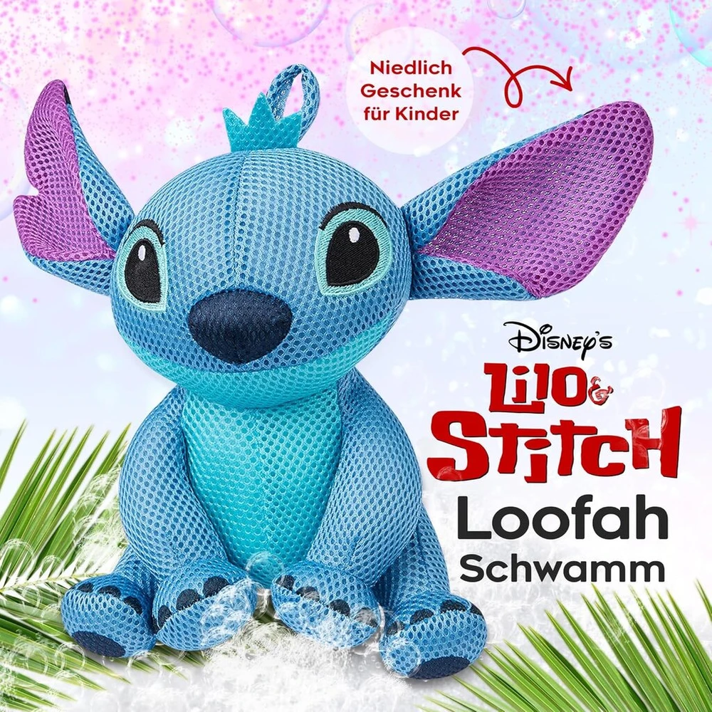 BINO Disney Stitch Minkštas Žaislas Vaikams, Stitch Disney Pliušinis Žaislas, Stitch Daiktai ir Disney Dovanos Vaikams