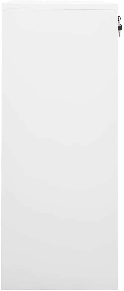Biuro spintelė, baltos spalvos, 90x40x102cm, plienas