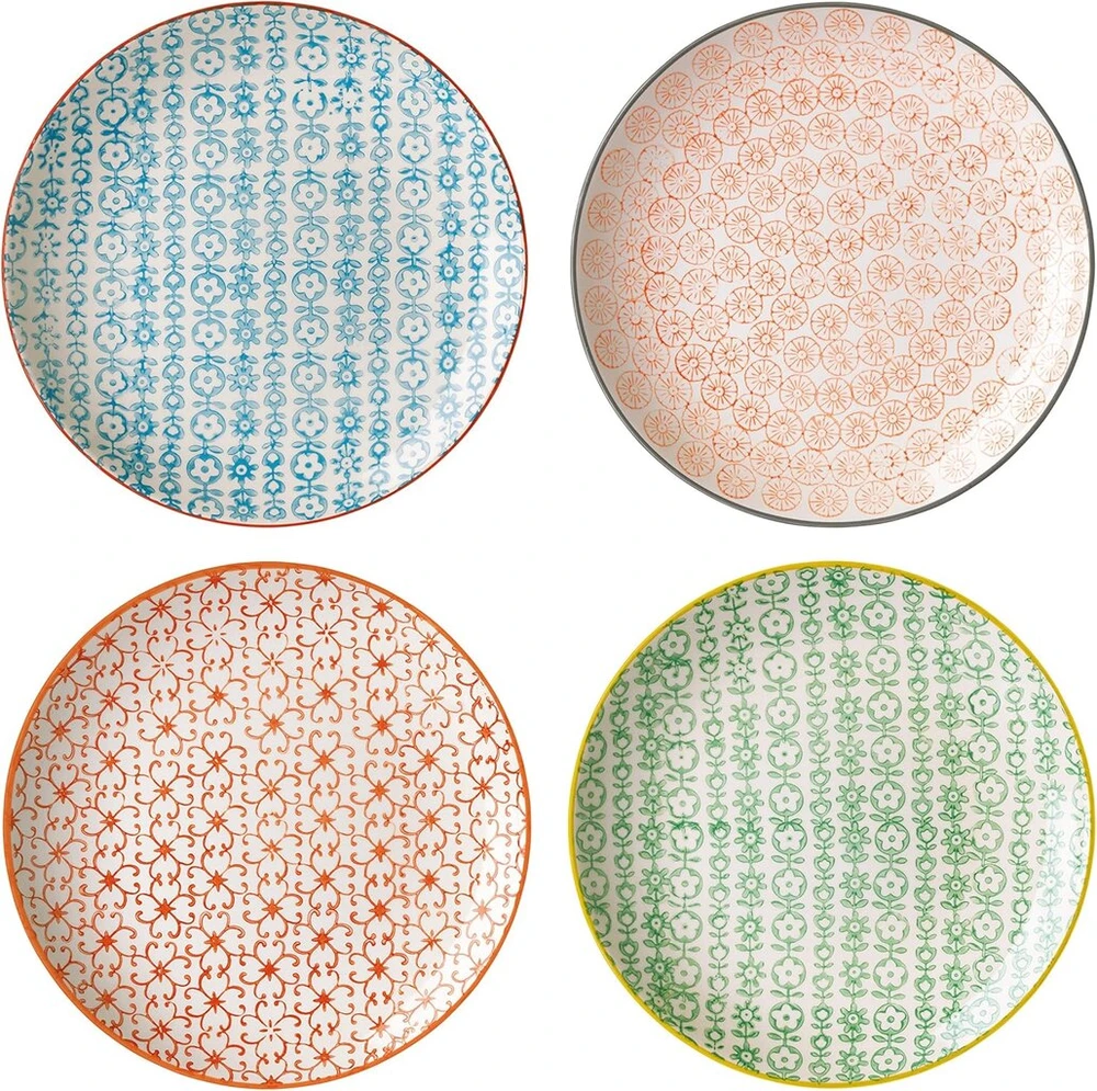 Bloomingville Carla Express desertinės lėkštės, 4 vnt., Ø 20 cm