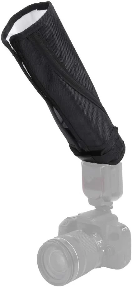 Blykstės difuzoriaus atšvaitas, blykstės softbox, blykstės difuzorių rinkinys, blykstės atšvaitas, universalus sulankstomas blykstės softbox difuzorius, speedlite fotografijos atšvaitas