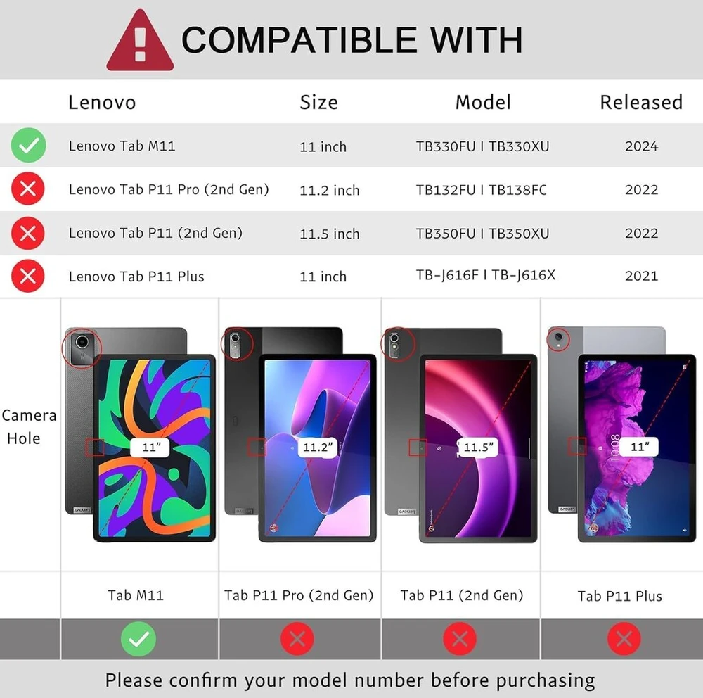 Bolelaw dėklas, skirtas lenovo tab m11 (tb330fu/tb330xu) 11 colių 2024 su rašikliu ir rašiklio laikikliu, kortelių lizdo stovo funkcija, atverčiamas madingas apsauginis dėklas, skirtas lenovo tab m11 planšetinio kompiuterio dėklui, rožinis