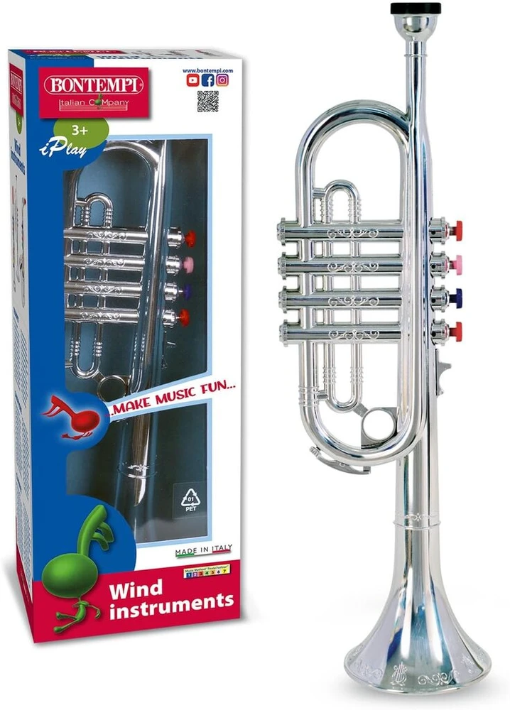 Bontempi 32 4231 4 Sidabrinė Trimito, 42 cm, Spalvotas