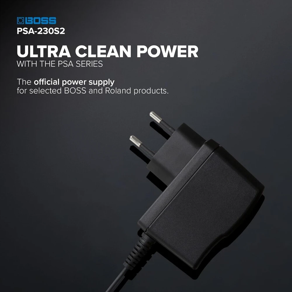 Boss psa230s ac/dc 230v 200ma psu psa 230 klaviatūrų priedai maitinimo šaltiniai ir baterijos