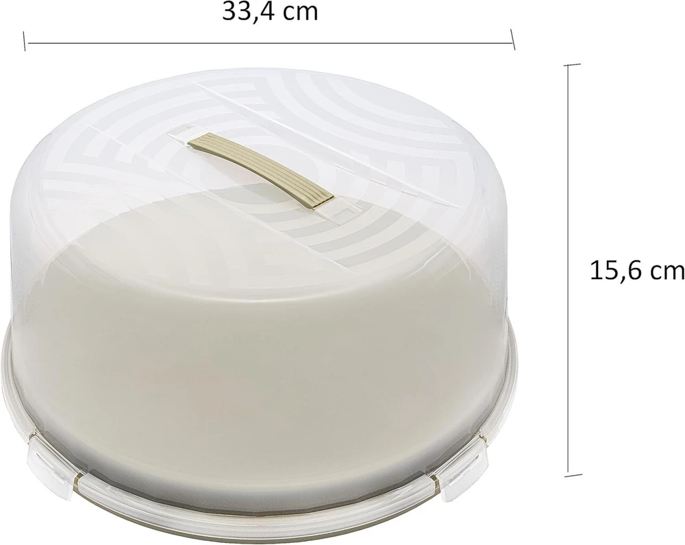 Branq Apvalus Torto Nešiklis su Rankena, 334x156 mm