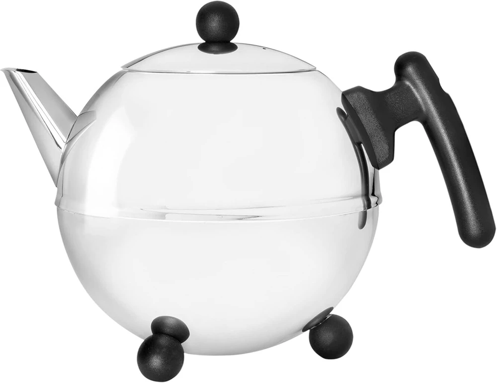 Virdulys Bredemeijer Bella Ronde arbatinukas, 1,2l, juodos detalės