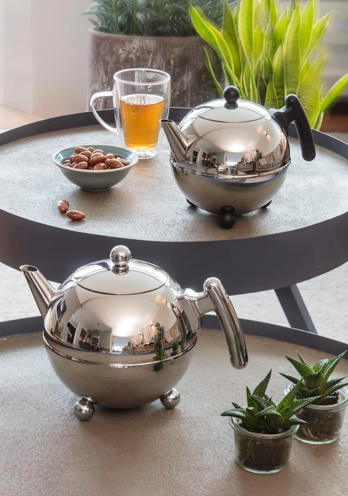 Virdulys Bredemeijer Bella Ronde arbatinukas, 1,2l, juodos detalės