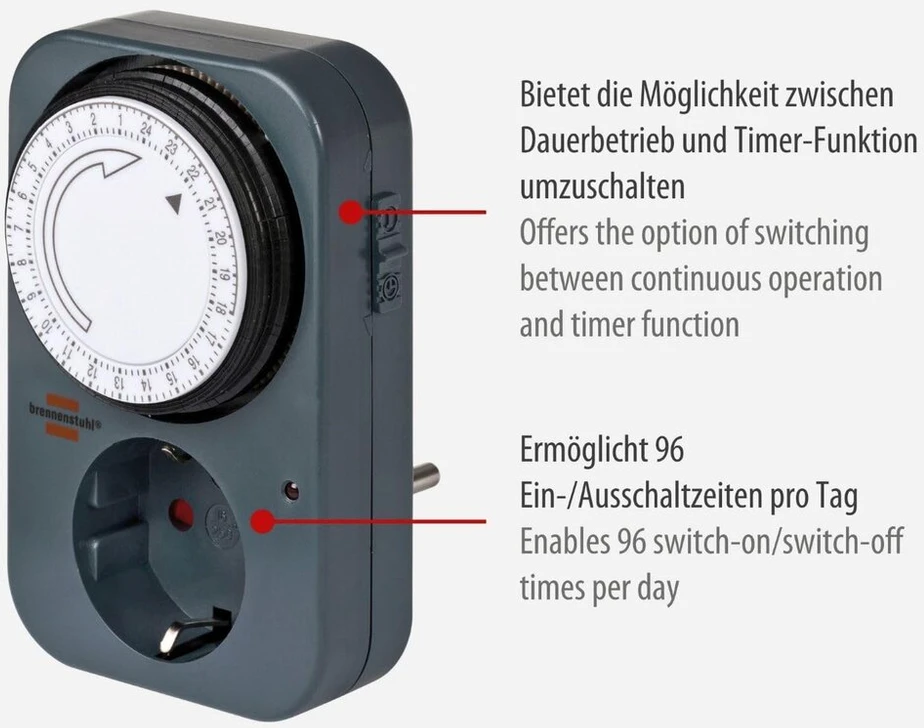 Brennenstuhl Mz 20 Mechaninis Laikmatis