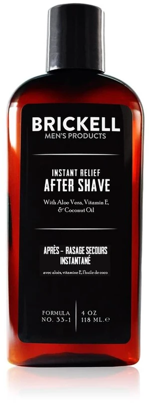 Brickell Men's Instant Relief balzamas po skutimosi vyrams - natūralus - 118 ml - kvapus