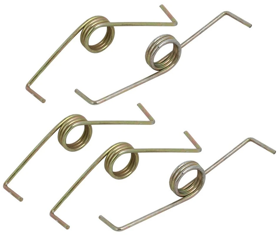 Bronzinės įtampos spyruoklės, 5 vnt., 16 mm skersmuo