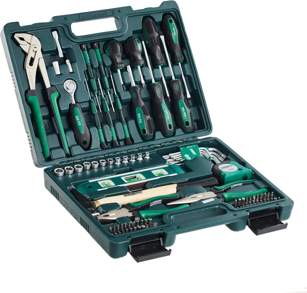 Brüder Mannesmann M29084 įrankių dėžė, 87 dalys