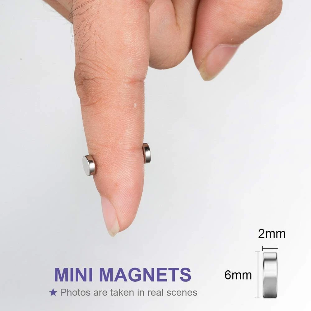 Btlin Neodimio magnetukai, 6 mm, 100 vnt.