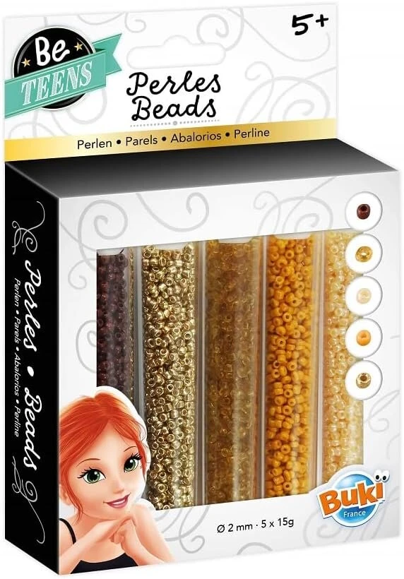 Buki France Pe009 Be Teens Beads Gold/ruda