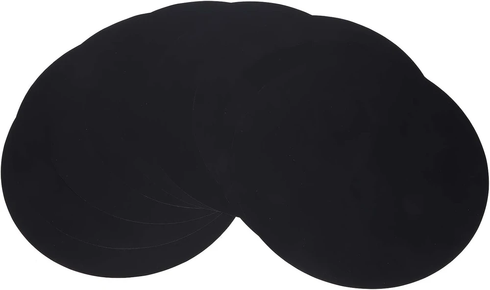 Buyweek kepimo kilimėlis, keptuvės kilimėlis, 10 vnt., kepimo kilimėlis, nelipni daugkartinio naudojimo nuolatinė kepimo plėvelė, patvarus keptuvės kepimo ant grotelių lakštas, aliejinis padėkliukas virtuvei