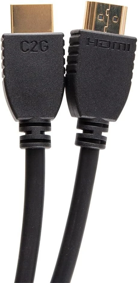C2g 1.8m itin spartus Hdmi® kabelis su Ethernet – 8k 60hz – puikiai tinka XBOX Series S, XBOX Series X ir Ps5 didelės raiškos žaidimams