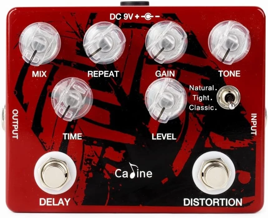 Caline Cp-68 - Distortion/delay gitaros pedalas