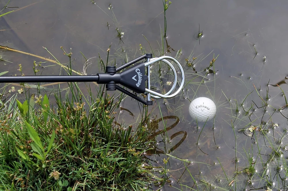 Callaway C10400 golfo kamuoliukų rinkiklis - juodas, 15 pėdų